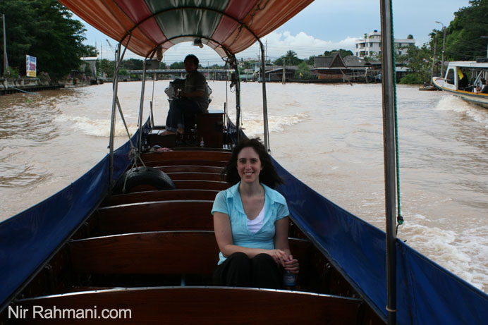 Limor on boat