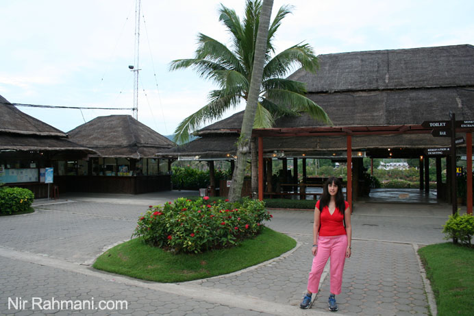 Koh Samui's exotic open airport