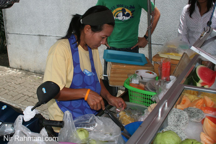 Fresh fruits stall