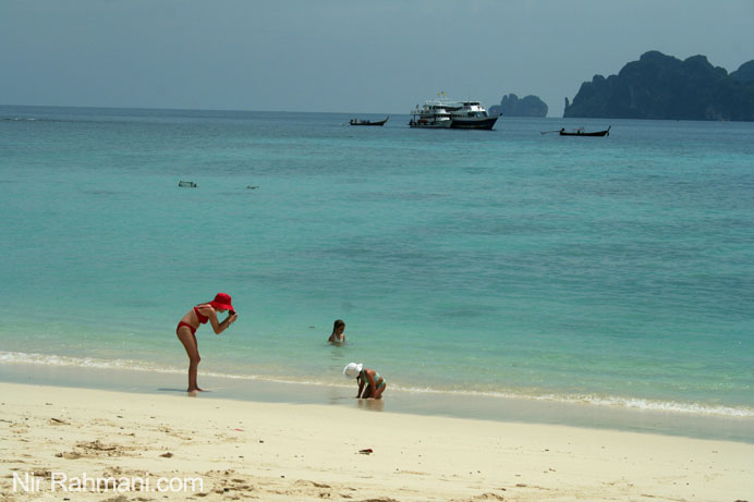 family shots, Long Beach, Koh PhiPhi